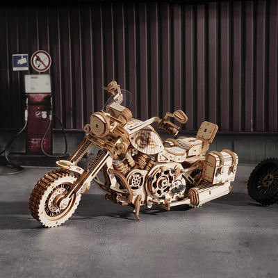 Puzziv Cruiser Motorcycle LK504 3D Wooden Puzzle