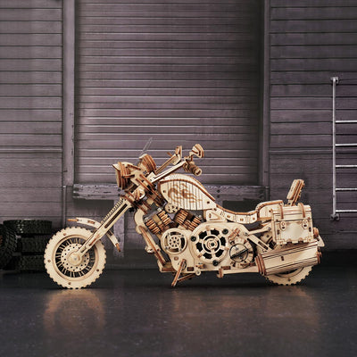 Puzziv Cruiser Motorcycle LK504 3D Wooden Puzzle