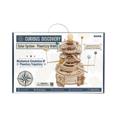 Puzziv Mechanical Orrery ST001 3D Wooden Puzzle