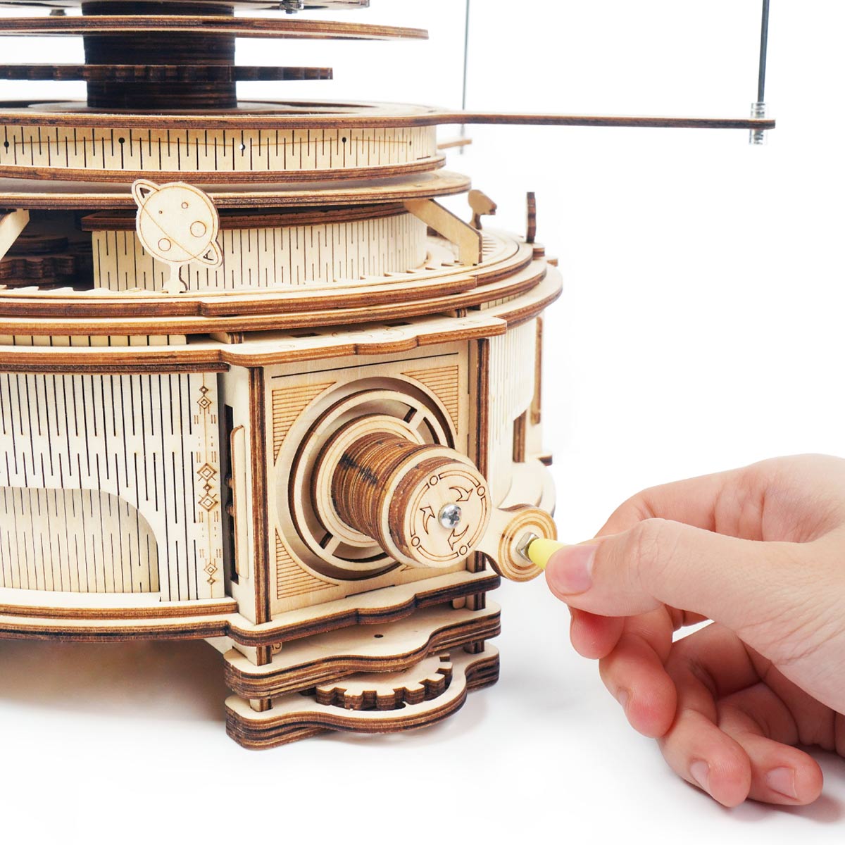 Puzziv Mechanical Orrery ST001 3D Wooden Puzzle