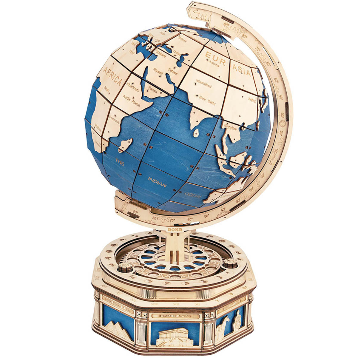 Puzziv The Globe ST002 Huge 3D Wooden Model