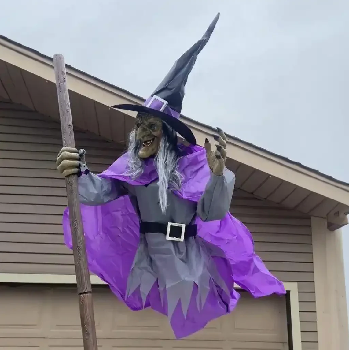 Puzziv™ | Flying Hover Witch