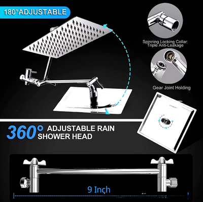 Ultimate Rainfall Shower Set