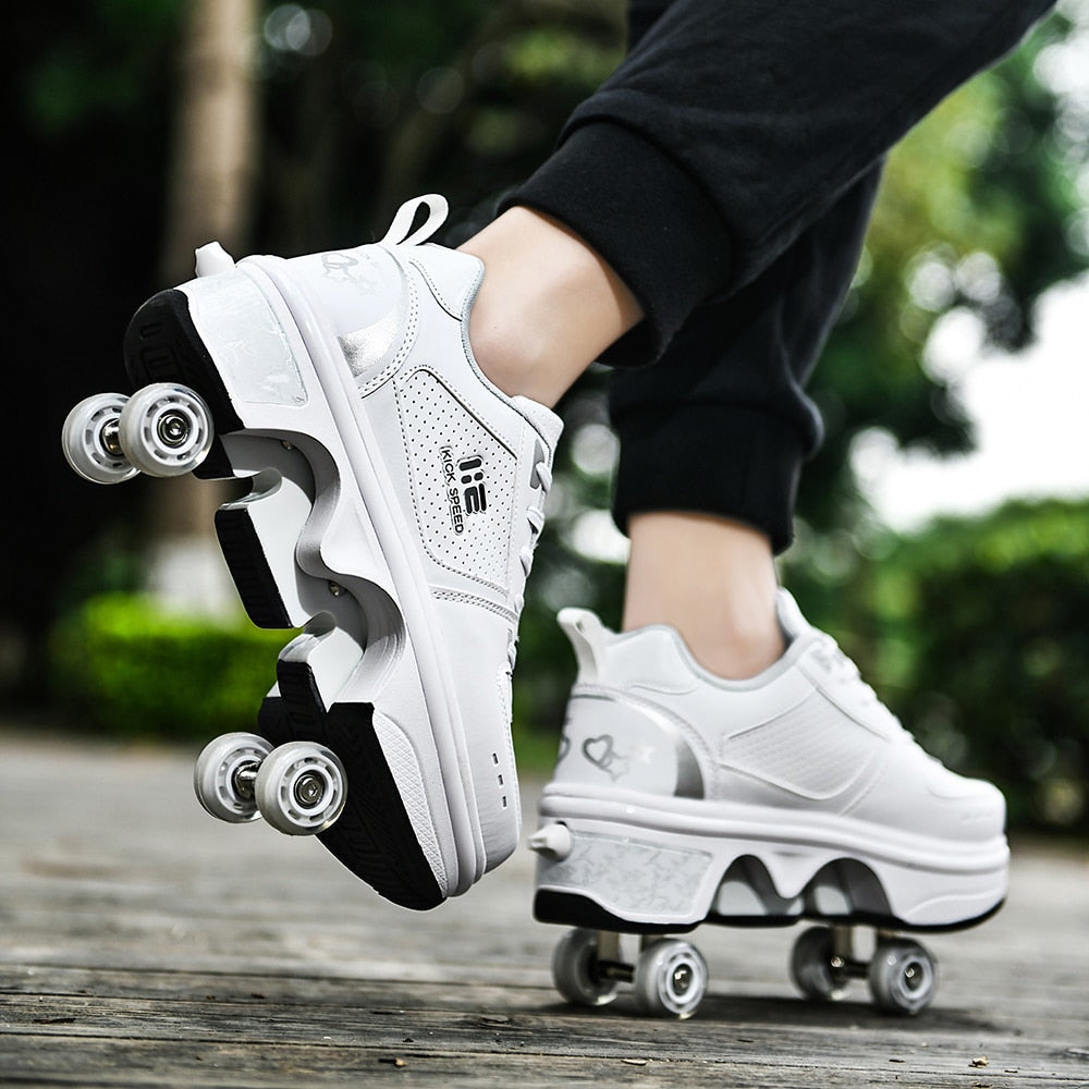 Puzziv™ | Roller Skate Shoes Original LOW / 7-LED