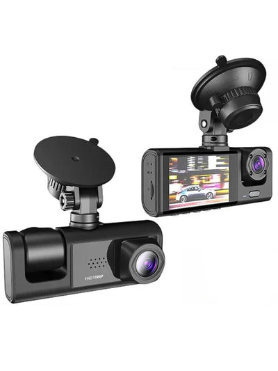 Puzziv™ | Dual Channel Dash Cam with Night Vision & 24/7 Parking Surveillance