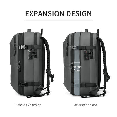 Men's Multifunctional Large Capacity Travel Backpack