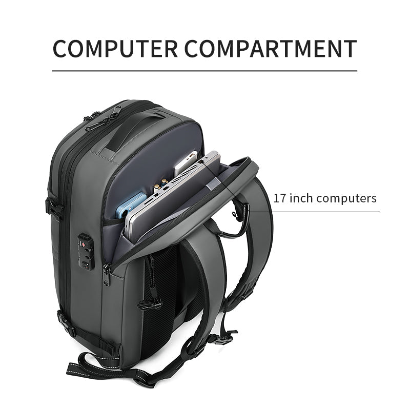 Men's Multifunctional Large Capacity Travel Backpack