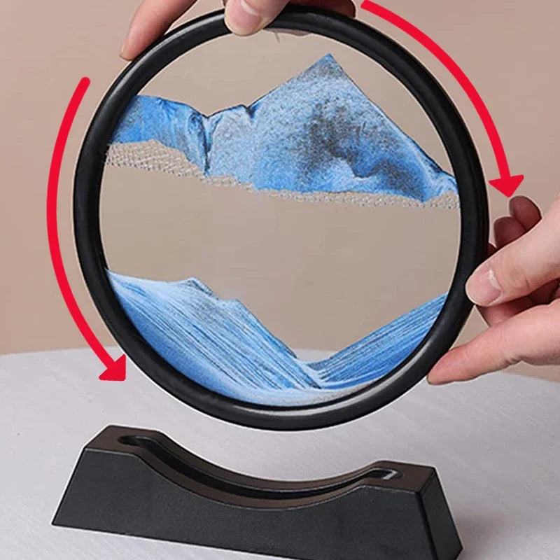 Puzziv™ | 3D Rotating Sand Art Sculpture