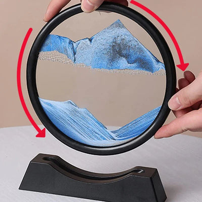 Puzziv™ | 3D Rotating Sand Art Sculpture