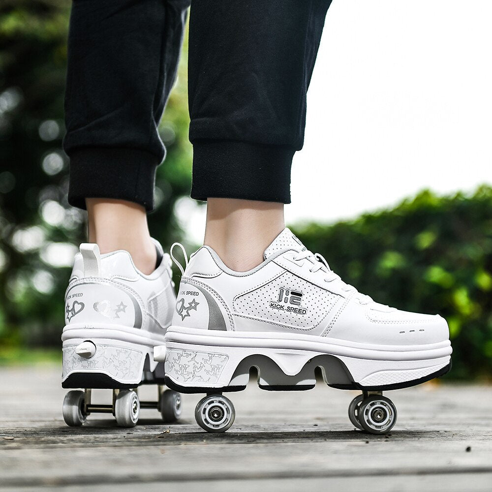 Puzziv™ | Roller Skate Shoes Original LOW / 7-LED