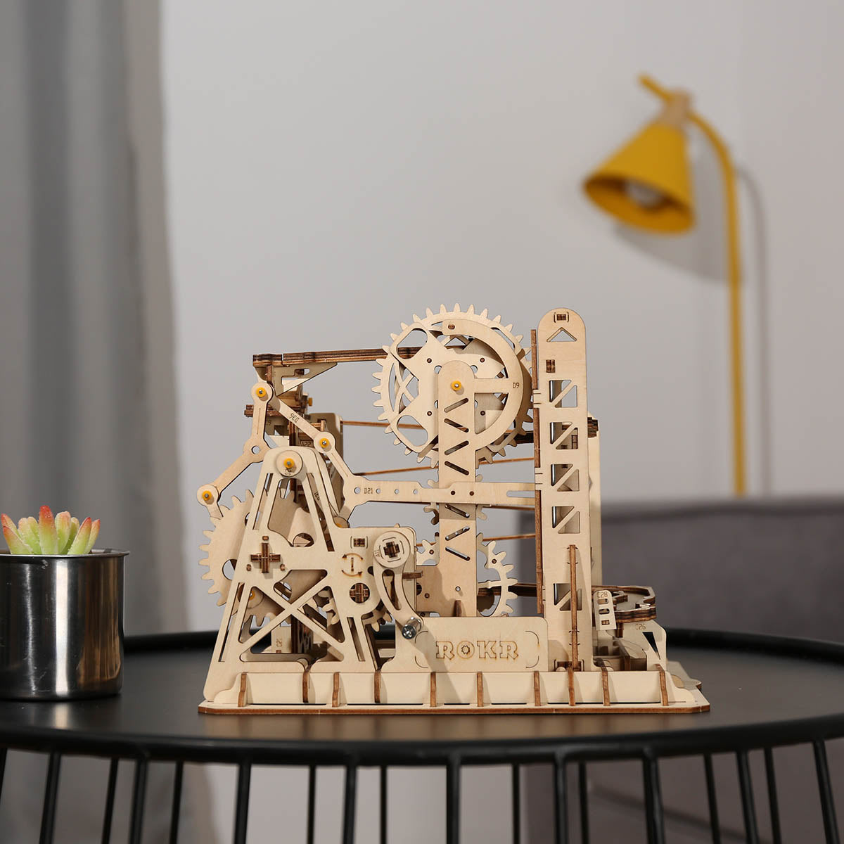 Puzziv Tower Coaster LG504 Fortress Marble Run Set