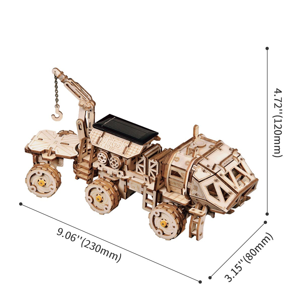 Puzziv Navitas Rover LS504 Space Rover Solar Energy Cart