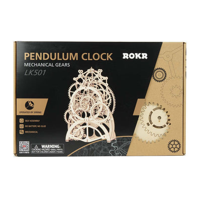 Puzziv Pendulum Clock LK501 Mechanical Gears Kit