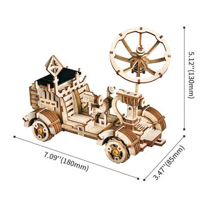 Puzziv Rambler Rover LS401 Space Hunting Solar Energy Car Toys