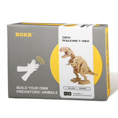 Puzziv Robotic Dinosaurs - Sound Control Walking T-Rex D210