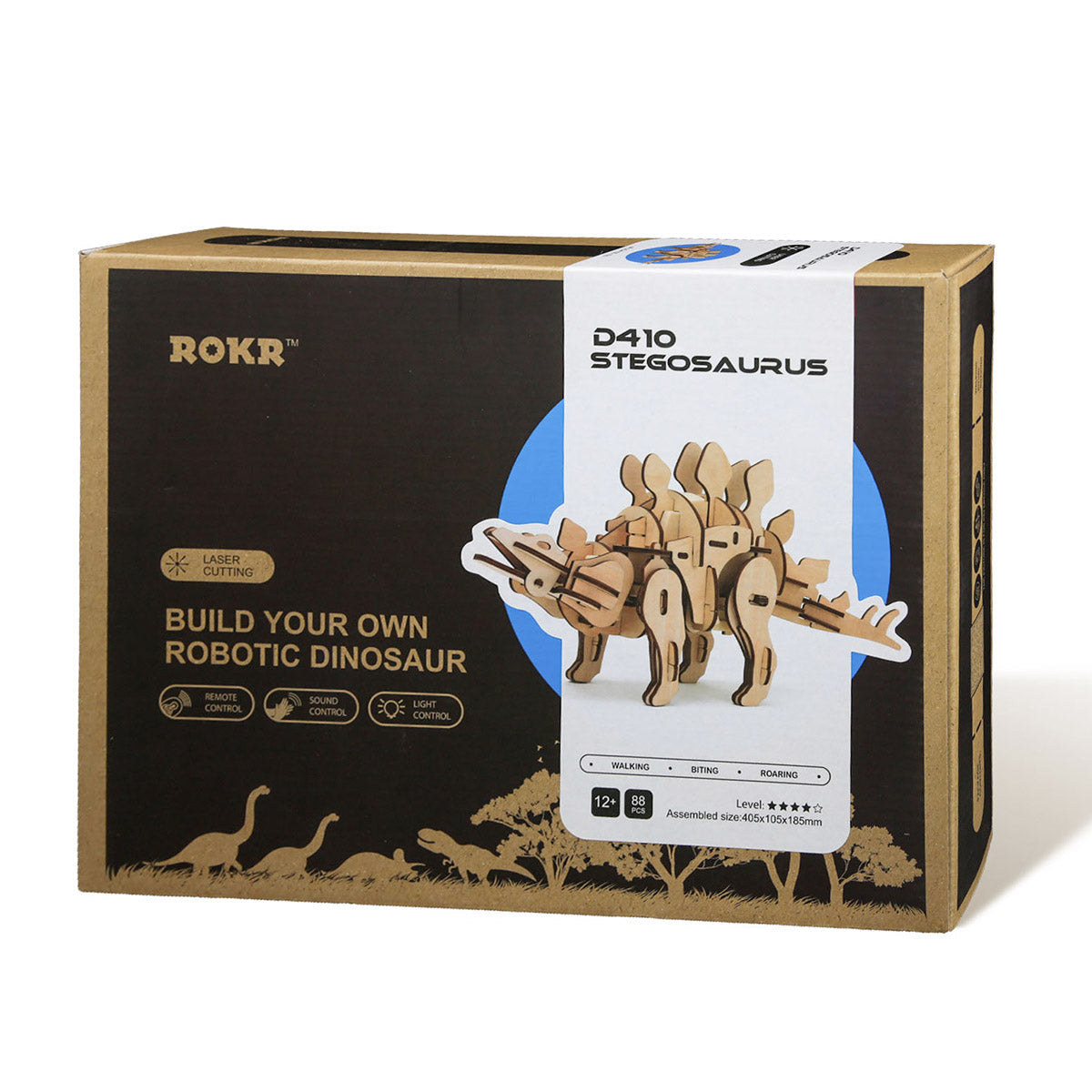 Puzziv Robotic Dinosaurs - Stegosaurus D410 ( 3 Control Modes)