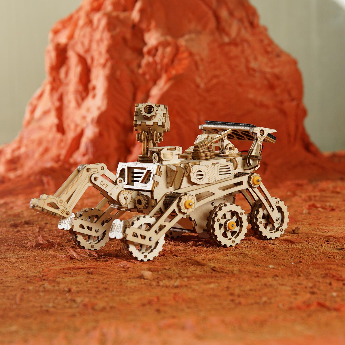 Puzziv Harbinger Rover LS402 Space Rover Solar Energy Car Toys